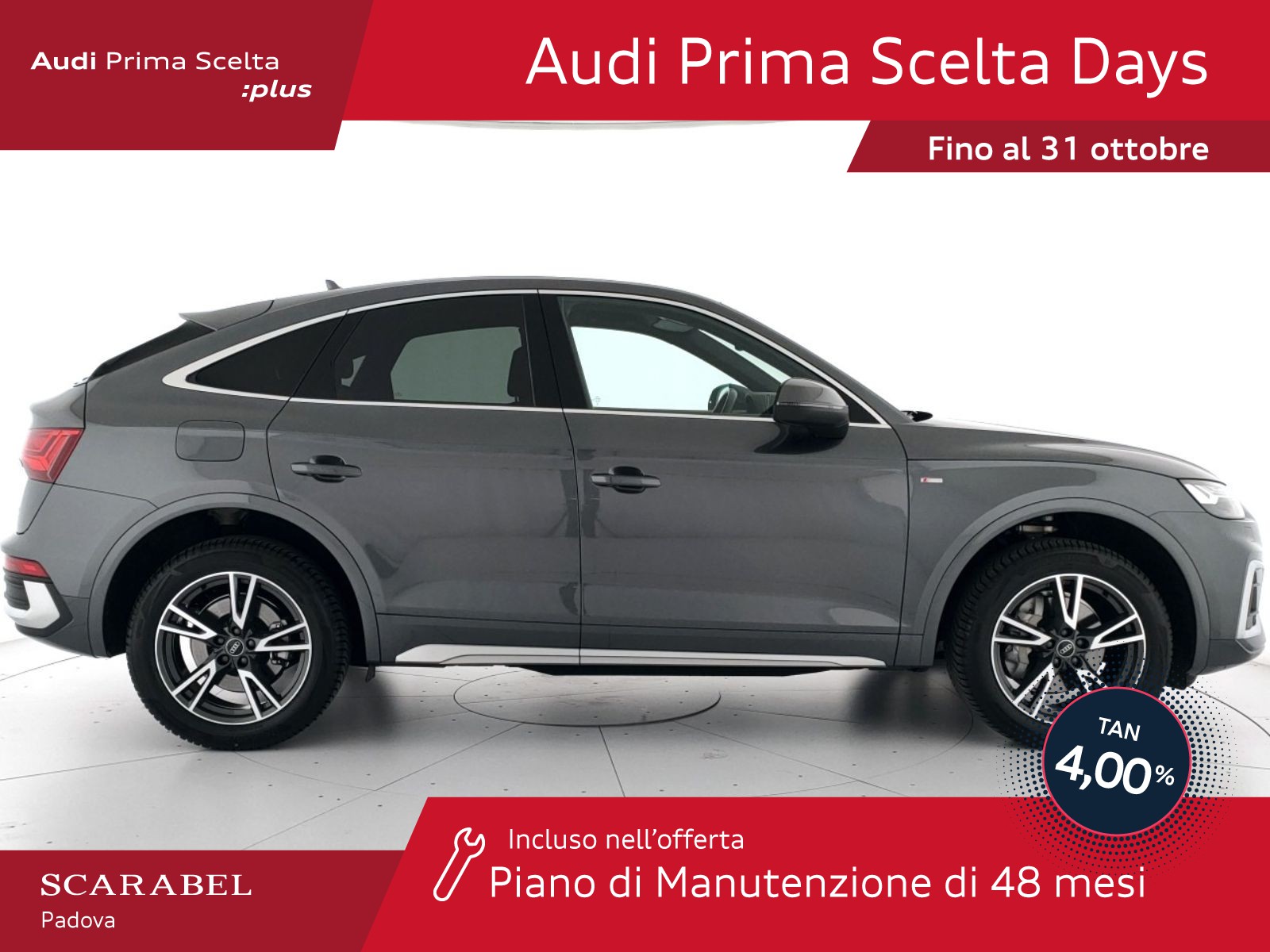 Audi Q5 sportback 40 2.0 tdi mhev 12v s line quattro s-tronic