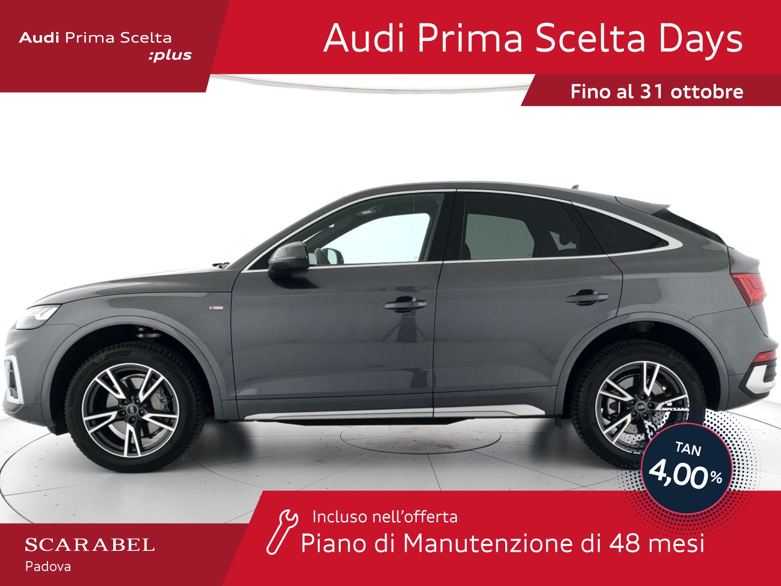 Audi Q5 sportback 40 2.0 tdi mhev 12v s line quattro s-tronic